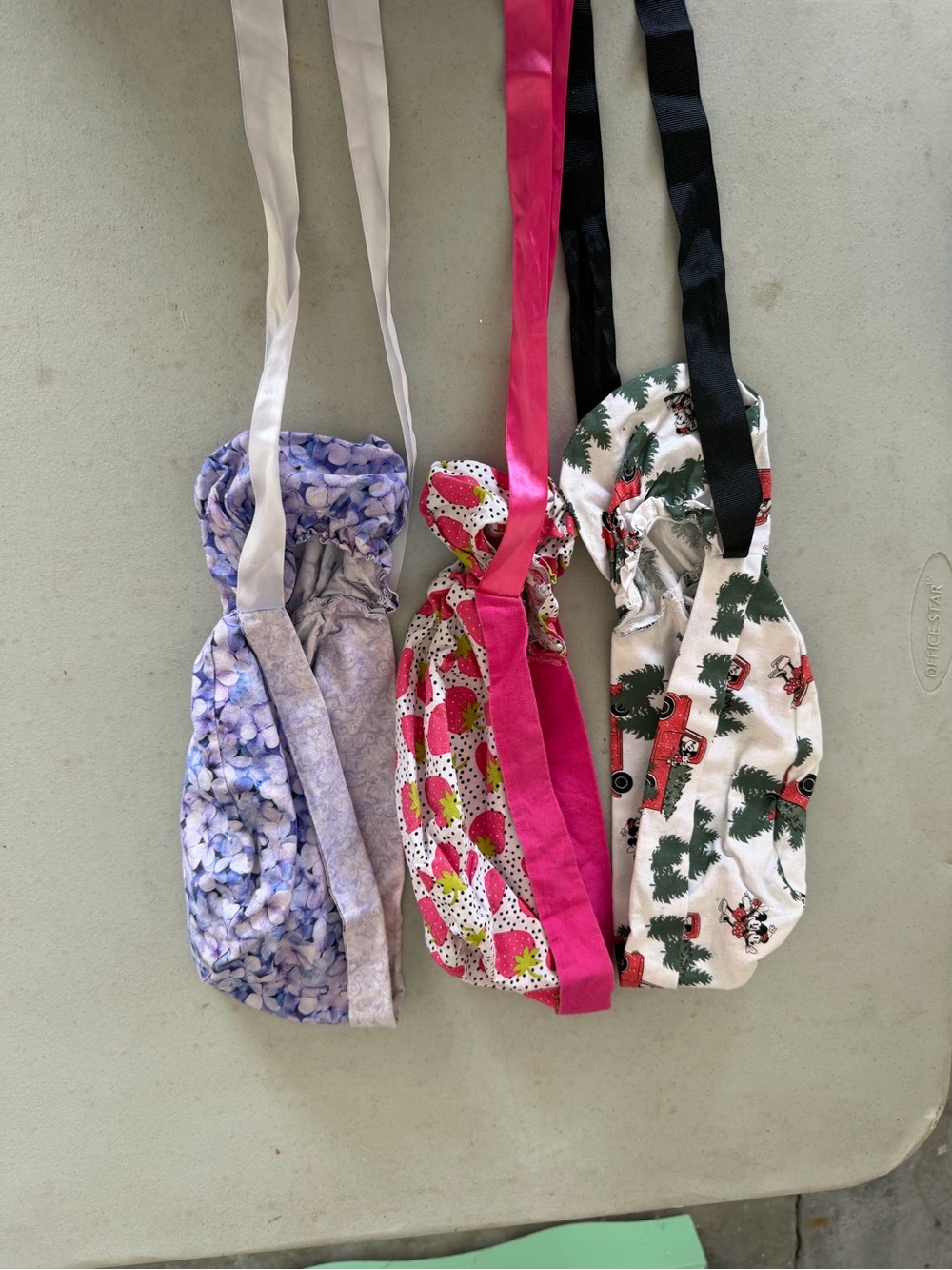 Women’s scrub caps Multicolor Ribbon-Back - Picture 2 of 2